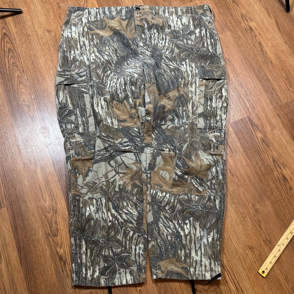 Vintage Redhead RealTree Camo Cargo Pants Men's Size 46 Hunting Combat USA
